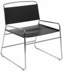 Stoel \'Lucca\' - Zwart