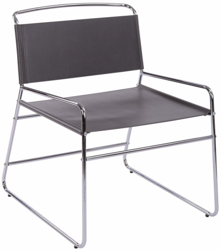 Stoel \'Lucca\' - Grijs in de groep Meubels / Zitmeubels / Stoelen bij Reforma (BS-605A-LightGrey)
