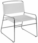 Stoel \'Lucca\' - Wit