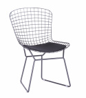 Stoel \'Bertoia\' - Zilver/Grijs