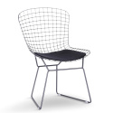 Stoel \'Bertoia\' - Zilver/Grijs