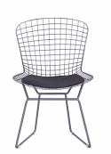 Stoel \'Bertoia\' - Zilver/Grijs