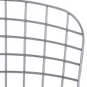 Stoel \'Bertoia\' - Zilver/Grijs