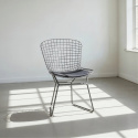 Stoel \'Bertoia\' - Zilver/Grijs