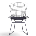 Stoel \'Bertoia\' - Zilver/Grijs