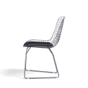 Stoel \'Bertoia\' - Zilver/Grijs