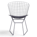 Stoel \'Bertoia\' - Zilver/Grijs