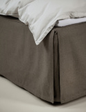 Bedrok \'Weeknight\' 90x220x42 - Donkergrijs