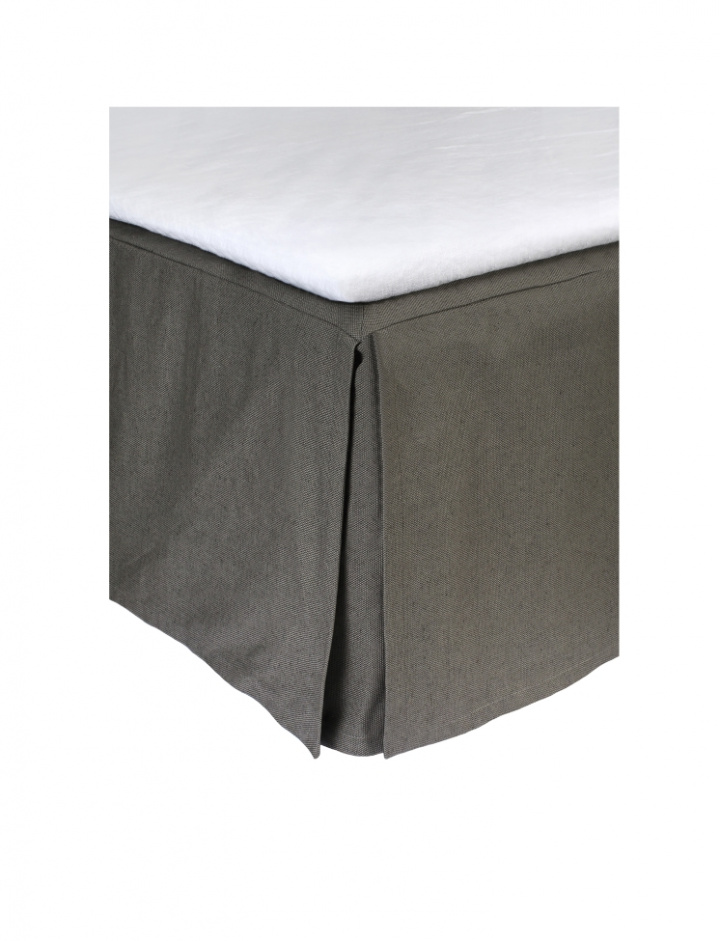 Bedrok \'Weeknight\' 180x220x42 - Donkergrijs in de groep Inrichting / Textiel / Beddengoed bij Reforma (Be29147-00803-1305)