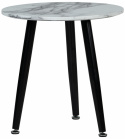 Salontafel \'Marbleous\' - Wit/Zwart