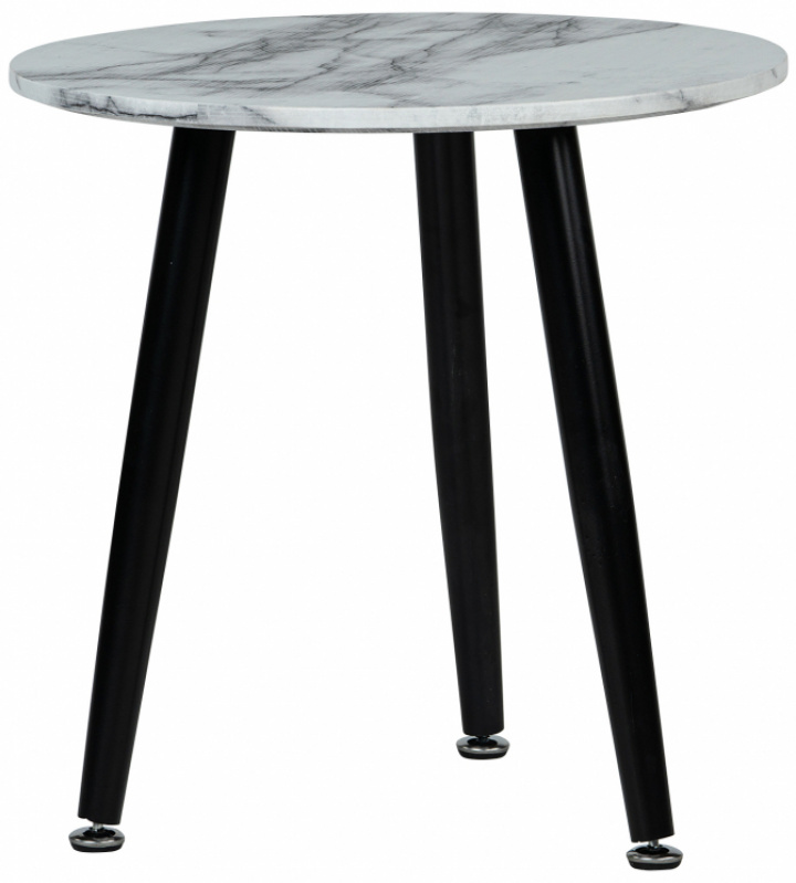 Salontafel \'Marbleous\' - Wit/Zwart in de groep Meubels / Tafels / Salontafels bij Reforma (CT-175)