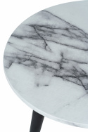 Salontafel \'Marbleous\' - Wit/Zwart