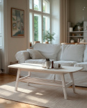 Salontafel \'Créme\' - Witgepigmenteerd
