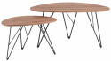 Salontafel \'Twin\' 2 delen - Natuurlijk