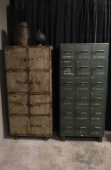 Kast \'Old locker\' - Groen