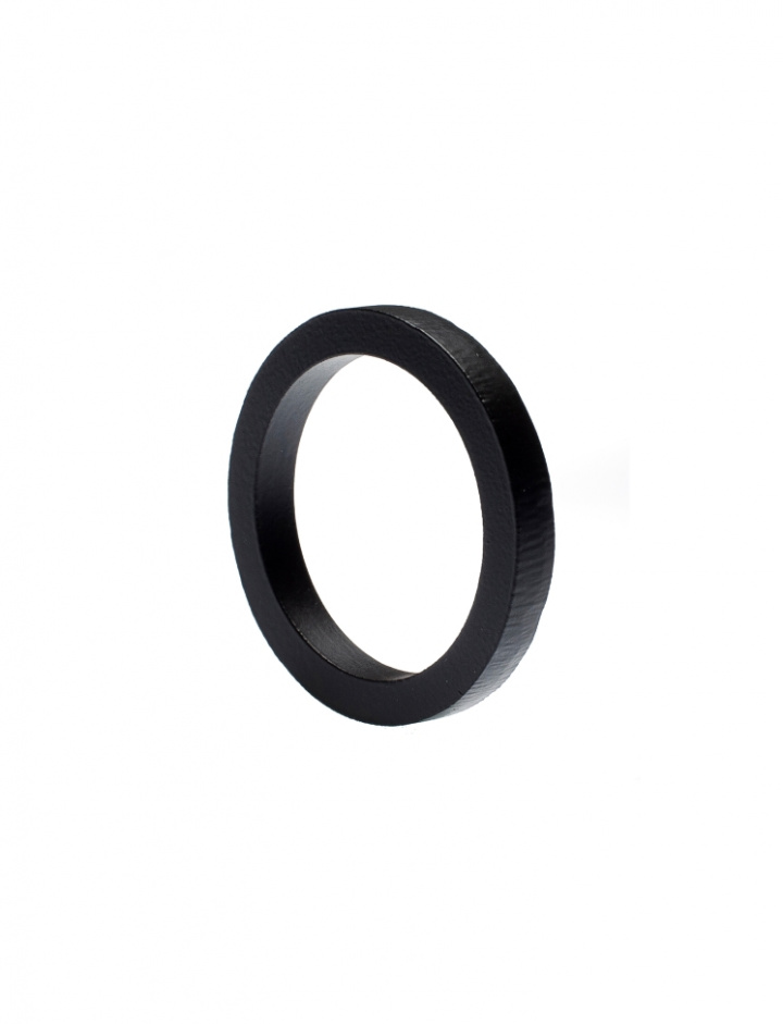 Servetring \'Kiruna\' 4-pack - Zwart in de groep Inrichting / Decoratie / Overige decoratie bij Reforma (D15254-01014-1101)
