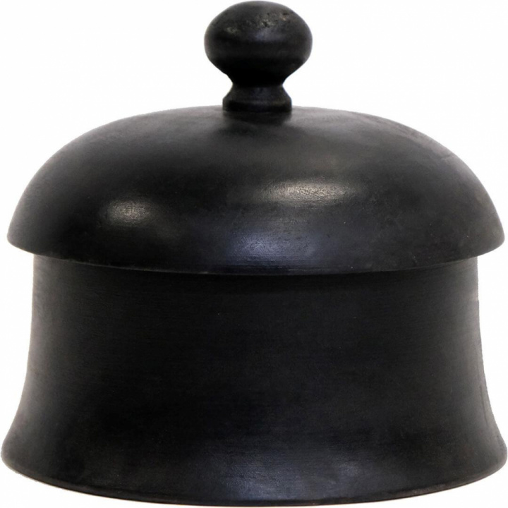 Mooi zwart houten doosje \'Ozzi\' L - Hout in de groep Meubels / Planken & opslag / Kleine opslag bij Reforma (D16455)