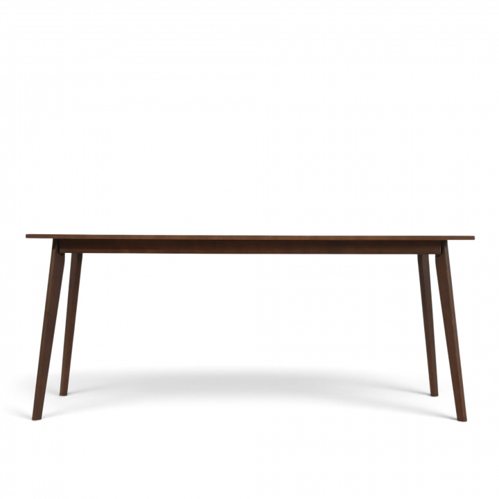Eettafel \'Nordisk\' 180x70cm - Walnoot in de groep Meubels / Tafels / Eettafel bij Reforma (DA-1019-180-dark)