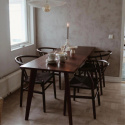 Eettafel \'Nordisk\' 180x70cm - Walnoot