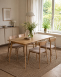 Eettafel \'Nordisk\' 180x70cm - Eik