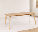Eettafel \'Nordisk\' 180x70cm - Eik