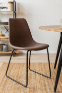 Stoel \'Retro\' - Bruin