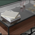 Salontafel \'Detroit\' - Walnoot/Zwart