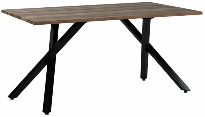 Eettafel \'Rustik\' 150x80cm - Bruin in de groep Meubels / Tafels / Eettafel bij Reforma (DT-224)