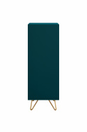 Dressoir \'Elle\' 45x110 - Turquoise/Messing