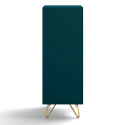 Dressoir \'Elle\' 45x110 - Turquoise/Messing