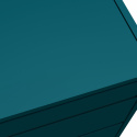 Dressoir \'Elle\' 45x110 - Turquoise/Messing