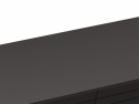 Dressoir \'Elle\' 120x70 - Zwart/Messing