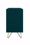 Dressoir \'Elle\' 120x70 - Turquoise/Messing