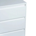 Dressoir \'Elle\' 120x70 - Wit/Messing