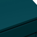 Nachttafel \'Elle\' - Turquoise/Messing
