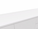 Dressoir \'Elle\' - Wit/Messing