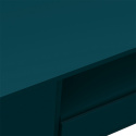 TV-meubel \'Elle\' voor de hoek - Turquoise/Messing