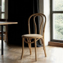 Stoel \'Bistro\' - Riet/Natuurlijk
