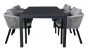 Eettafel \'Sollentuna\' - Zwart