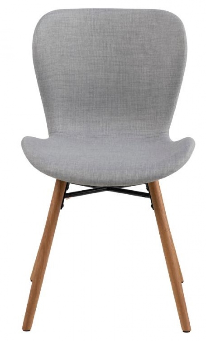 Stoel \'Böda\' - Grijs/Natuurlijk in de groep Meubels / Zitmeubels / Stoelen bij Reforma (H000018250)