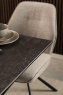 Eettafel \'Heaven\' 135x80cm - Zwart