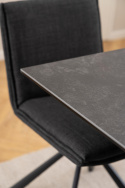 Eettafel \'Heaven\' 135x80cm - Zwart