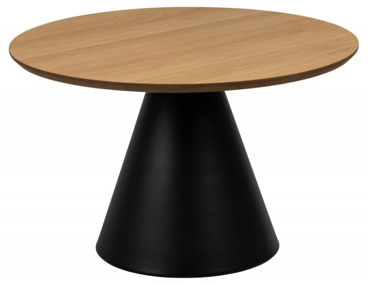 Salontafel \'Soli\' 65cm - Natuur/Zwart in de groep Meubels / Tafels / Salontafels bij Reforma (H000023306)