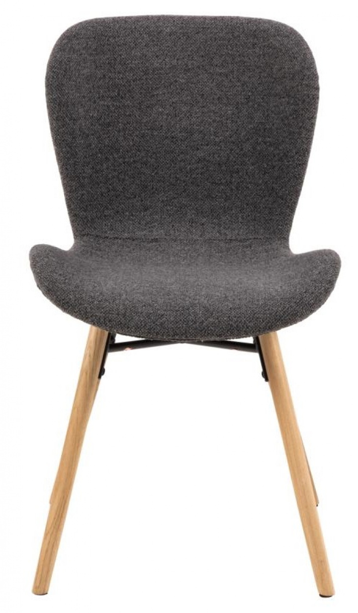 Stoel \'Böda\' - Natuur/Donkergrijs in de groep Meubels / Zitmeubels / Stoelen bij Reforma (H000023355)