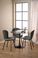 Eettafel \'Malta\' Rond 90x75cm - Zwart