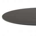 Eettafel \'Malta\' Rond 90x75cm - Zwart