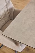 Eettafel \'Heaven\' 135x80cm - Grijs/Zwart