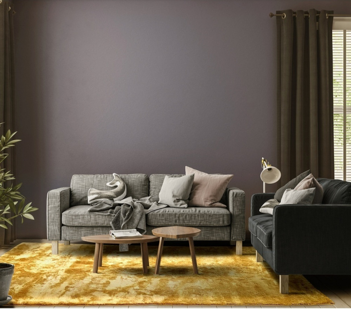 Vloerkleed \'Aranga Super Soft\' - Geel in de groep Vloerkleden / Ruggen bij Reforma (H100008)