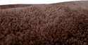 Ronde tapijt \'Aranga Super Soft\' - Donkerbruin