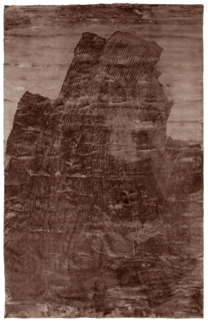 Vloerkleed \'Aranga Super Soft\' - Donkerbruin in de groep Inrichting / Vloerkleden / Ruggen bij Reforma (H100011)